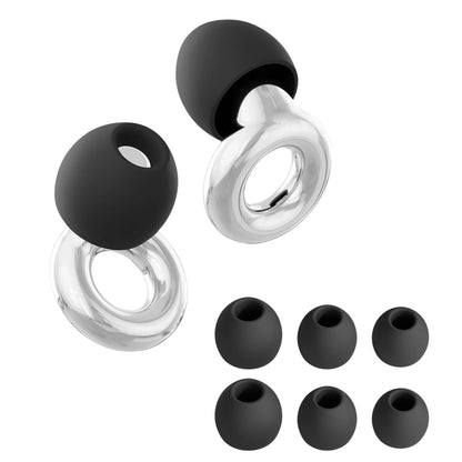 Bouchons d'Oreilles Polyvalents en Silicone : Sommeil, Moto & Natation