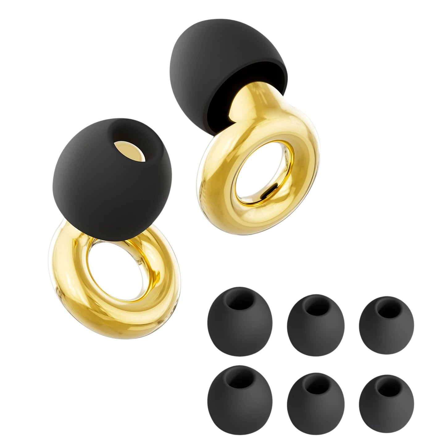 Bouchons d'Oreilles Polyvalents en Silicone : Sommeil, Moto & Natation