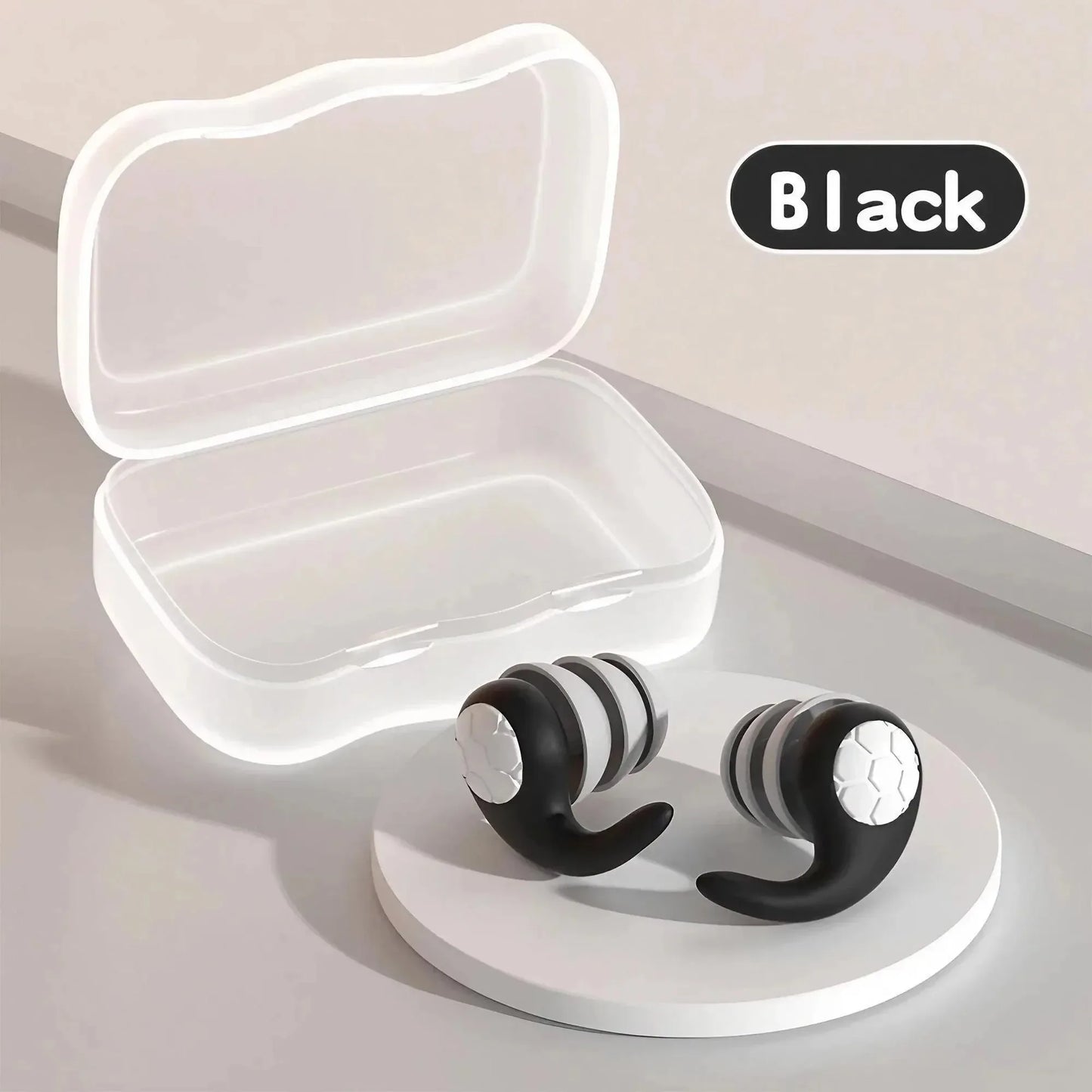 Bouchons d'oreilles silicone - triple couche isolante