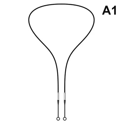Cordon de Sécurité Magnétique en Silicone pour Bouchons d'Oreilles (Anti-Perte)