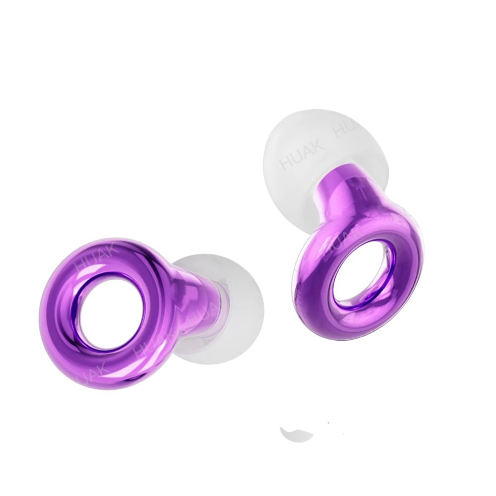 Bouchons d'Oreilles Polyvalents en Silicone : Sommeil, Moto & Natation