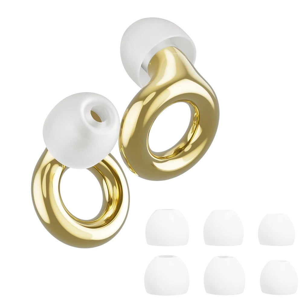 Bouchons d'Oreilles Polyvalents en Silicone : Sommeil, Moto & Natation