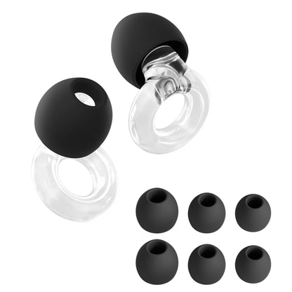 Bouchons d'Oreilles Polyvalents en Silicone : Sommeil, Moto & Natation
