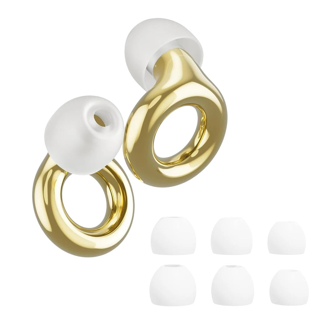 Bouchons d'Oreilles Polyvalents en Silicone : Sommeil, Moto & Natation