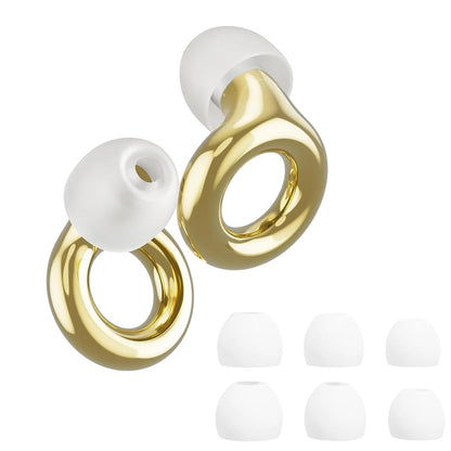 Bouchons d'Oreilles Polyvalents en Silicone : Sommeil, Moto & Natation