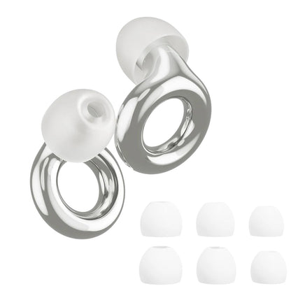 Bouchons d'Oreilles Polyvalents en Silicone : Sommeil, Moto & Natation