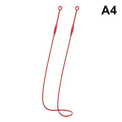Cordon de Sécurité Magnétique en Silicone pour Bouchons d'Oreilles (Anti-Perte)