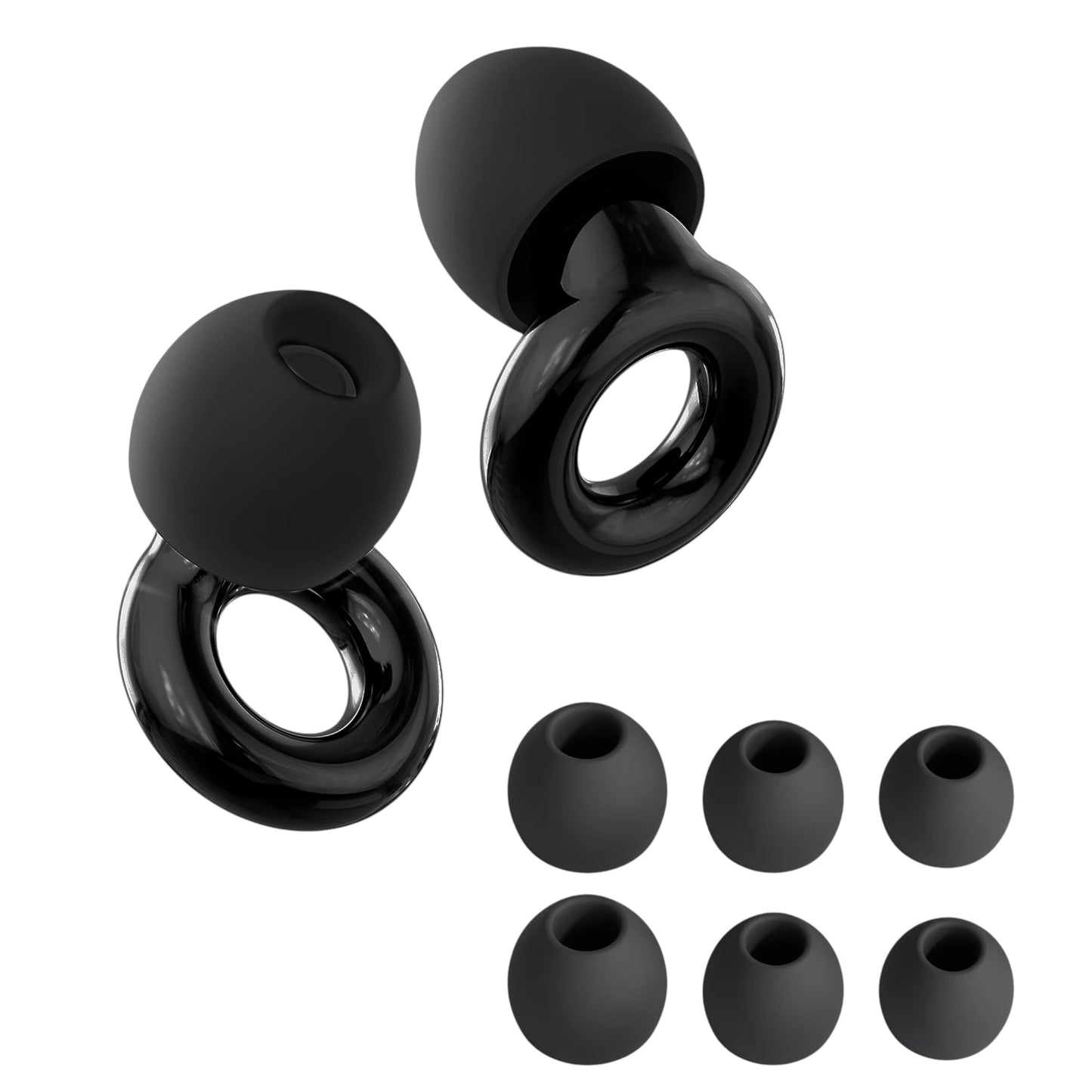 Bouchons d'Oreilles Polyvalents en Silicone : Sommeil, Moto & Natation