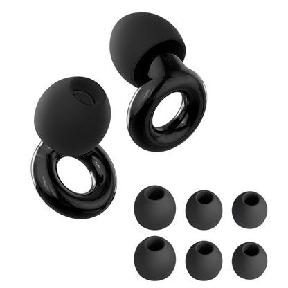 Bouchons d'Oreilles Polyvalents en Silicone : Sommeil, Moto & Natation