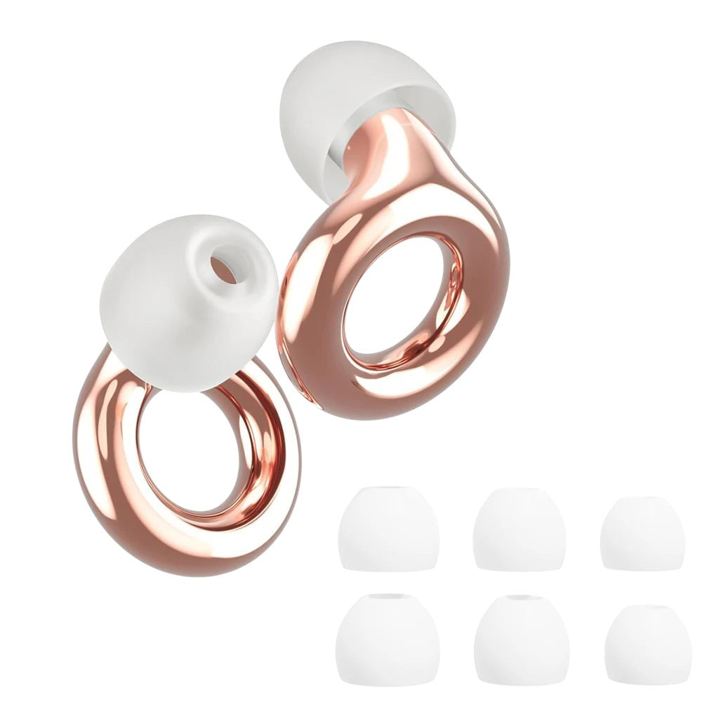 Bouchons d'Oreilles Polyvalents en Silicone : Sommeil, Moto & Natation