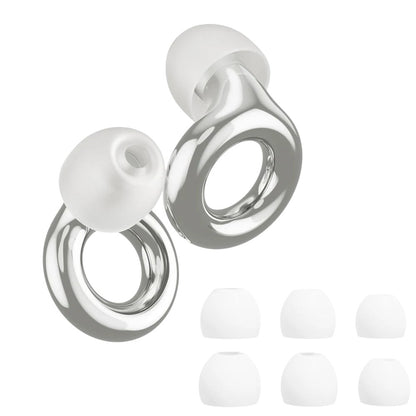 Bouchons d'Oreilles Polyvalents en Silicone : Sommeil, Moto & Natation
