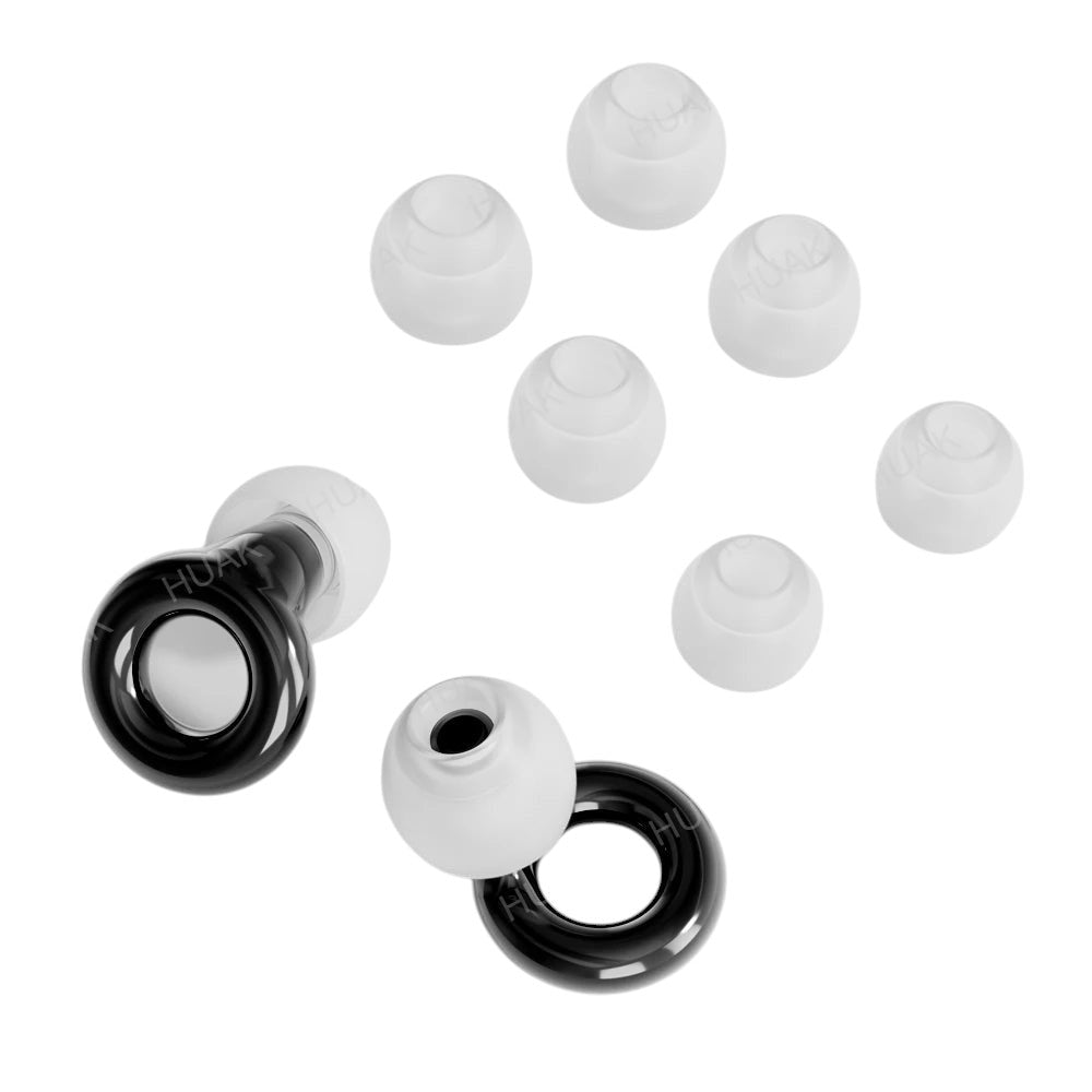 Bouchons d'Oreilles Polyvalents en Silicone : Sommeil, Moto & Natation